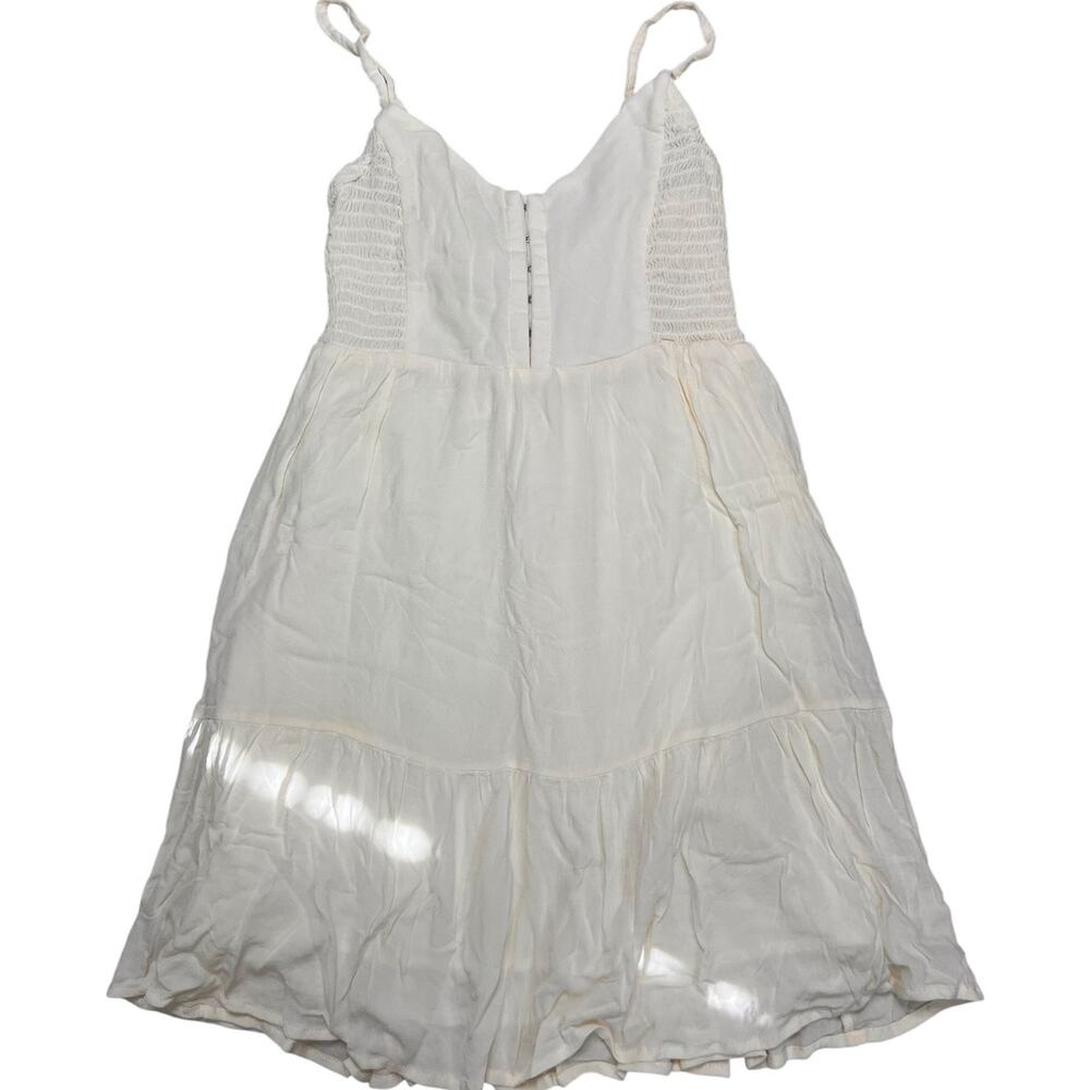 Forever 21 Women's Cream and White Dress